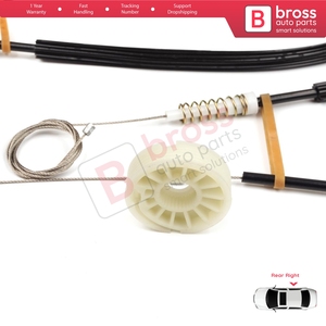 Kit de réparation de lève-vitre électrique arrière droit BWR5165 pour Q7 MK1 4L 4LB 2006-2015 SUV 5 portes 4L0839462 - Product Image 4