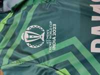 Camiseta de Cricket Personalizada CHARR INDUSTRIES 2023 del Equipo de Pakistán para Hombre Adulto, Manga Corta y Larga, 100% Poliéster, Alta Calidad