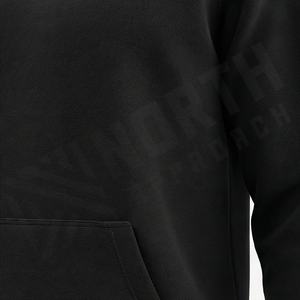 Sudadera con capucha extragrande personalizada y elegante para hombre, diseño vintage lavado con bolsillo frontal, cómoda sudadera con capucha personalizada para invierno. - Product Image 5