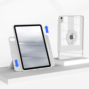 Cover per <span class=keywords><strong>iPad</strong></span> di design di fabbrica per <span class=keywords><strong>iPad</strong></span> 2021 cover posteriore trasparente 720 ruota smart cover magnetica con portamatite per <span class=keywords><strong>iPad</strong></span> Pro 11 2021 - Product Image 6