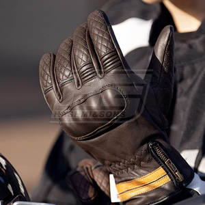 Gants de moto sur mesure Design confortable en cuir antidérapant pour une utilisation sportive en hiver en vente! - Product Image 5