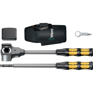 Juego de Llaves de Trinquete Wera de 1/2 Pulgada con 30 Dientes y Diseño Cativo para un Uso Sencillo - Product Image 1