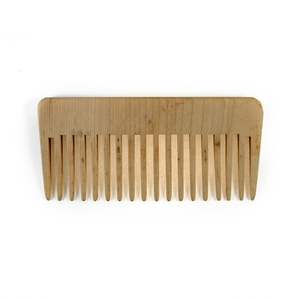 Peine de madera hecho a mano personalizado de lujo clásico sólido último acabado natural ecológico hecho en La India para peinar el cabello - Product Image 1