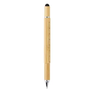 Penna Multifunzione 5 in 1 in Bambù Ecologico - Product Image 5