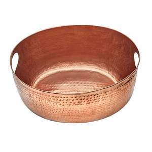 Seau à glace martelé fait à la main vin bière refroidisseur de bouteille seau de stockage maison bar restaurant mariage hôtel refroidisseur glace boisson baignoire - Product Image 2