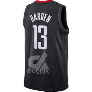OEM para los Houston Rockets, temporada de verano 2024, James Harden # Conjunto de Camiseta de Baloncesto de 13 Costuras, Tejido Transpirable, Talla XL para Hombre - Product Image 6