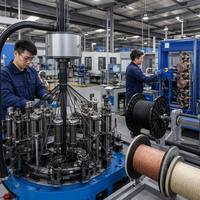 Industrieroboterkabel Hochflexibel Torsionsbeständig PVC-Ummantelung Abgeschirmt Multi ABB KUKA FANUC Yaskawa Arm CE ROHS