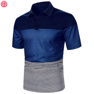 Casual usa botón diseño transpirable hombre verano al aire libre nuevo estilo Manga corta buena venta polos - Product Image 6