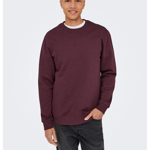 Sweatshirts pour hommes 100% coton, col montant, sweat-shirt oversize, sweat-shirt en gros, manches longues pour hommes, design personnalisé - Product Image 3