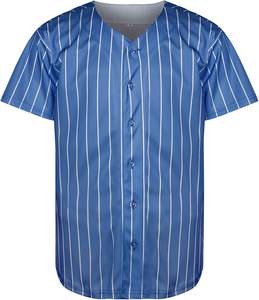 Camiseta de béisbol personalizada, sublimación personalizada, elegante, transpirable, duradera, venta al por mayor, camiseta de equipo, ropa deportiva para hombres y mujeres - Product Image 1