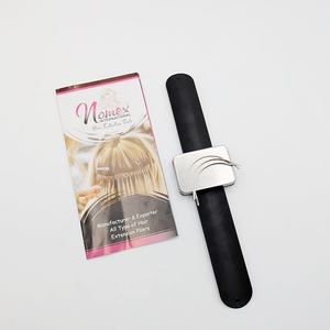 Pince à extensions de cheveux professionnelle à bracelet magnétique, en acier inoxydable, forte adhérence, utilisation confortable, vente en gros - Product Image 5