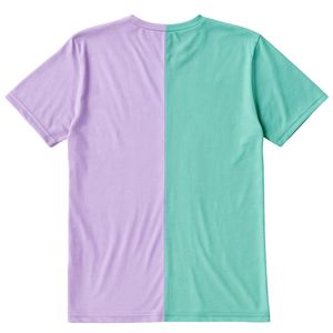 2020 Sigma Chi Psi moitié et demi vert lavande Chenille broderie T-Shirt grec sororité vêtements Premium 100% coton Tee - Product Image 4