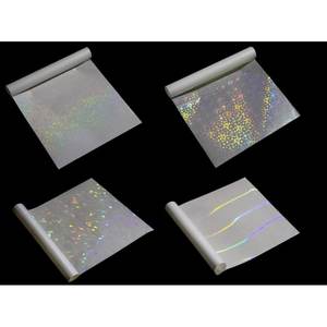 สติกเกอร์กระดาษเคลือบเย็นป้องกันไฟฟ้าสถิตย์แบบโฮโลแกรม Spick Global ความยาว 50 เมตร สำหรับตกแต่ง ใช้กาวอะคริลิก PET กันน้ำ - Product Image 5