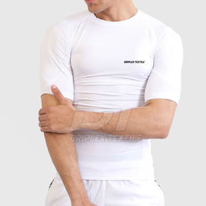 Nuevo en stock Camisetas de fitness para hombre de bajo precio a la venta Camisetas de fitness transpirables para hombre más vendidas - Product Image 3