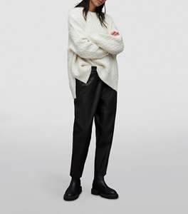 Pantalon en laine formel d'hiver coupe-vent écologique personnalisé pour femmes avec logo brodé - Product Image 5