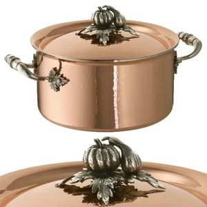 Cazuela de diseñador con mango elegante, servidor de almacenamiento de cocina elegante con tapa Premium para el hogar, la boda y la decoración de uso diario - Product Image 2