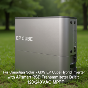 Inverter Ibrido Canadian Solar 7.6kW EP Cube con Trasmettitore APsmart RSD, Doppio MPPT 120/240VAC - Product Image 3