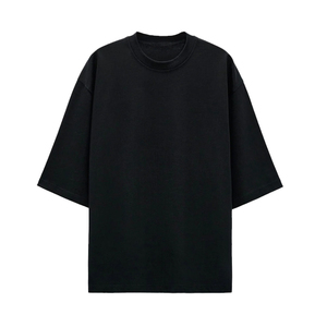 เสื้อยืดเปล่าผู้ชาย 180 กรัม ผ้าฝ้าย 100% ทรงโอเวอร์ไซส์ พิมพ์ลายดิจิทัล แห้งเร็ว - Product Image 1