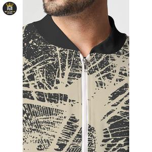 Abrigo de bombardero para hombre de excelente calidad con cremallera Wind Break patchwork Casual Streetwear Bomber chaqueta para hombre - Product Image 6