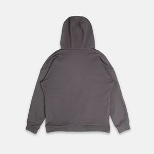 เสื้อฮู้ดแฟชั่นโอเวอร์ไซส์สำหรับผู้ชายทรงโอเวอร์ไซส์ผ้าฟลีซนุ่มใส่สบายปรับแต่งโลโก้ได้ - Product Image 4