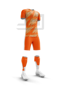 Ropa Deportiva de Fútbol Profesional, Conjunto de Camiseta y Pantalones Cortos de Fútbol, Comodidad Premium, 100% Poliéster, Nombre del Equipo Personalizado para la Liga - Product Image 1