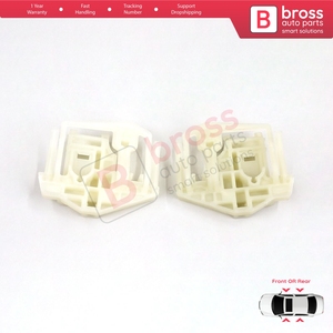 BWR711+BWR712 Power Window Regulator Repair <b>Clips</b> Front or Rear Left or Right for X3 E83 2003-2011 SUV - Product Image 2