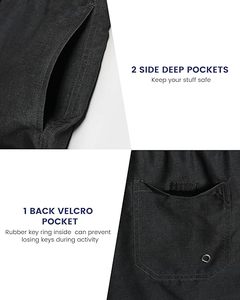 Los Mejores Shorts de Playa Hechos a Medida con Tela Ligera, Antiarrugas, Estilo Casual con Patrón Sólido, Venta en Línea - Product Image 6