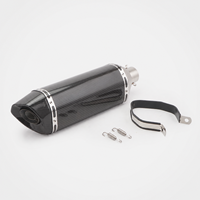 Système d'échappement universel pour moto 51 mm, silencieux modifié, DB Killer en acier pour XJ6 MT07 MT09 MT03 Z400