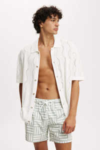 Respirant personnalisé hommes short de bain avec poches été séchage rapide plage maillots de bain Shorts pour hommes - Product Image 4