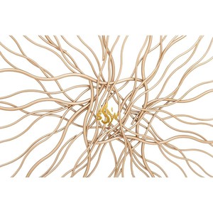 Arte de pared de diseño personalizado, decoración del hogar pulida en oro, artes de pared de lujo con artículo de decoración colgante de pared único de suministros indios - Product Image 3