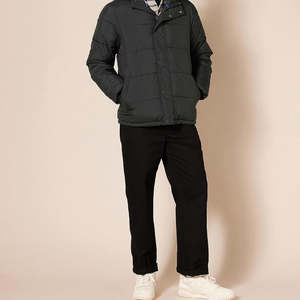 Doudoune à capuche confortable pour hommes Veste d'hiver Doudoune légère - Product Image 4