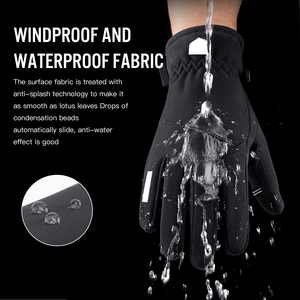 Meilleurs gants de ski pour adultes pour la congélation par temps froid Compatibilité de l'écran tactile du poignet réglable thermique imperméable pour le snowboard - Product Image 5