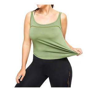 Dos nu maille Singlet Stringer gilet femmes débardeur séchage rapide Gym course vêtements Yoga entraînement Fitness chemises - Product Image 2