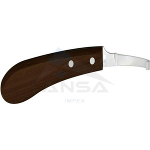 Premium Right Hand Narrow Hoof Knife with <b>Plain</b> Blade Durable Farrier <b>Tool</b> for Hoof Trimming and Horse Hoof Care - Product Image 3