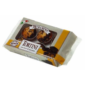 Beniamino SRL 250g <b>Chocolate</b> Chip Cake 14-Piece Dessert <b>Assortment</b> Made in Italy Model 0304577 - Product Image 1