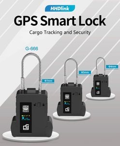 G666 tùy chỉnh thông minh hậu cần ổ khóa rfid IP Mạng cửa kính cho tăng cường kho an ninh chống trộm giải pháp Giao thông vận tải - Product Image 5