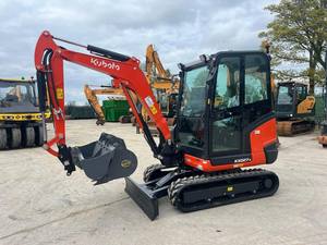 รถขุดขนาดเล็ก Kubota KX027-4 สภาพดีเยี่ยม ราคาโรงงาน บุ้งกี๋ขนาด 0.21 เมตร รถขุดตีนตะขาบ ประสิทธิภาพการขุดสูง - Product Image 4