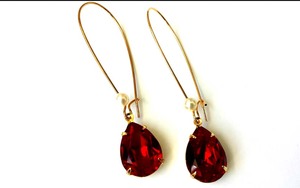 Belle recherche cornaline 9x12mm boucle d'oreille à la main en forme de poire bijoux en gros 925 bijoux en argent Sterling pour cadeau - Product Image 2