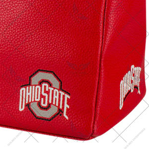 Vente en gros Forte demande Meilleure qualité Personnalisation Ohio State Buckeyes Victory Scarlet and Cream Purse - Product Image 6