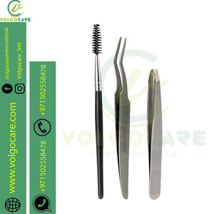 แหนบล็อกไขว้สแตนเลส125มม./4.9นิ้วแหนบล็อกแบบงอตรง - Product Image 2