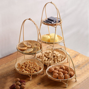 Étagère de rangement en bambou à 2 niveaux GIA NGUYEN SR-BAMBOO.CRAFT 82, grande capacité, en bois naturel, pour garage et entrepôt (vente en gros) - Product Image 2