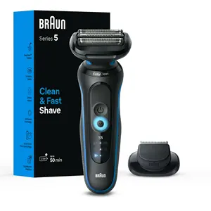 Para maquinilla de afeitar eléctrica de cerámica ecológica Serie 5 para hombres con recortadora de precisión modelo 8752754 Uso de barbería - Product Image 1