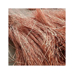 Stock 99.9% min Fournisseur de ferraille de cuivre Fabricant de fil de cuivre en laiton rouge pour câble offrant un soudage par coupe - Product Image 4