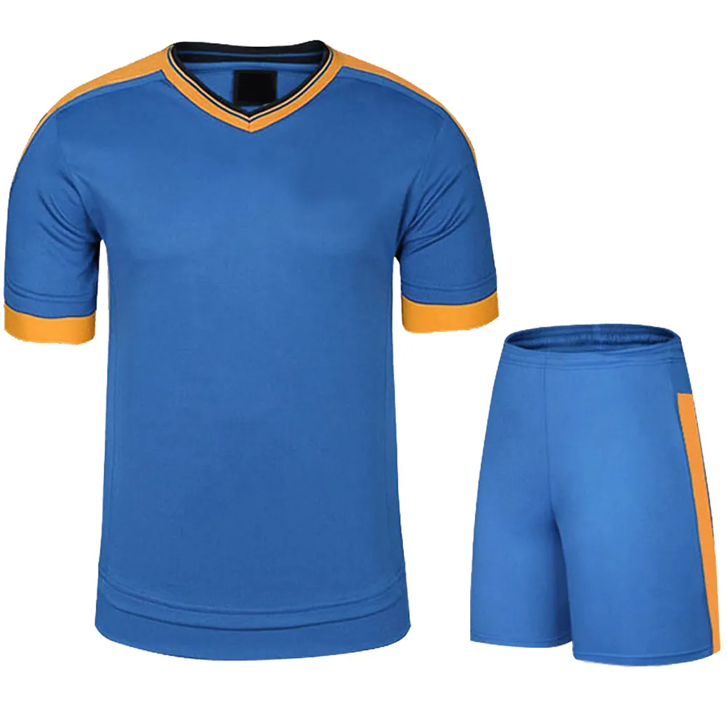 OEM Service Custom Logo Soccer Uniforms for Sports Wear Professional Made Low Price Men's Soccer Uniforms