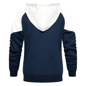 Chándal de invierno Vintage lavado con ácido y bordado para hombre, pantalones con capucha personalizados con cremallera acampanada completa, 100% de algodón, sólido a la moda - Product Image 6