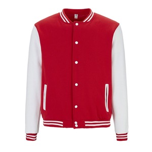 Latest High Quality Men's Slim Varsity Jacket Solid Color Light <b>Weight</b> <b>Stand</b> Collar Professional Use New Winter Design Front - Product Image 2