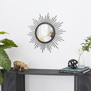 Handcrafted Design Rounded Shape <b>Gold</b> Plated <b>Frame</b> Metal <b>Mirror</b> <b>Frame</b> For Home Hotel Living Room Decorative <b>Mirror</b> - Product Image 6