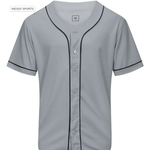 Camisetas de Béisbol Blancas al por Mayor, Camisetas Deportivas de Béisbol para Hombre, Camisetas de Softbol, Camisetas de Béisbol Personalizadas - Product Image 1