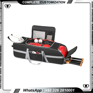 Customizable Softball & <b>Baseball</b> Duffle Bag Lightweight Packable for <b>Bat</b> Camping Hiking-Ranum International - Product Image 3