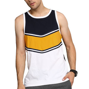 Camiseta Deportiva sin Mangas para Hombre, Personalizada, de Algodón Orgánico, para Gimnasio y Fitness - Product Image 1